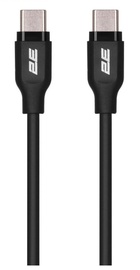2E USB-C to USB-C Glow 60W 1m Black (2E-CCCC-BL)