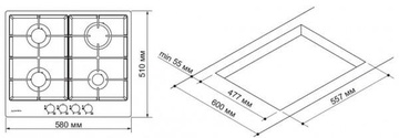 Pyramida PFG 644 BL