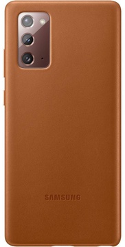 Samsung N980 Galaxy Note 20 Leather Cover Brown (EF-VN980LAEG)