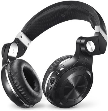 Bluedio T2 Plus со встроенным радио (Черный)