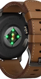 Garmin Venu 4 45 mm Slate with Brown Leather Band (010-03014-03)