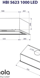 Minola HBI 5623 BL 1000 LED