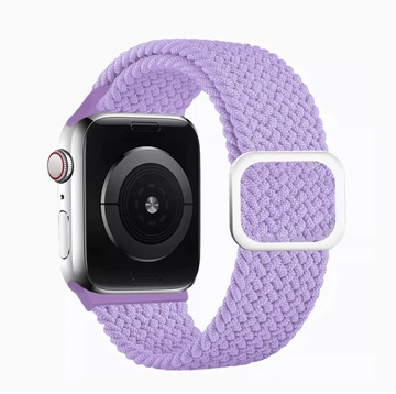 Apple Braided Solo Loop for Watch 38mm/40mm/41mm/42mm Lavender (high copy)