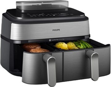 Philips Dual Basket Airfryer 5000 Series NA555/00