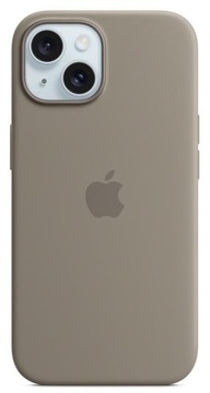 Apple iPhone 15 Silicone Case with MagSafe Clay (MT0Q3)