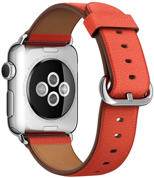 Apple Classic Buckle for Watch 38mm/40mm/41mm/42mm Red (MMAH2)