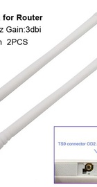 Anteniti WIFI 3-4 dbi TS9 (Белая)