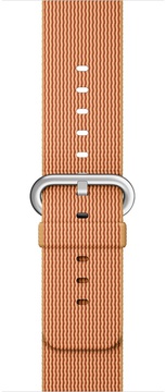 Apple Woven Nylon for Watch 42mm/44mm/45mm/46mm/49mm Gold/Red (MMA62)