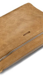 iCarer leather Laptop Zipper Sleeve Series for Macbook Pro/Air 13" Brown