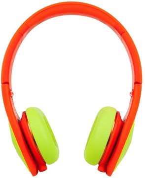 Monster DNA Neon On-Ear Yellow on Neon Orange