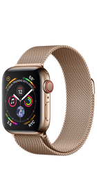 Apple Watch Series 4 GPS + Cellular 40mm Gold Stainless Steel Case with Gold Milanese Loop (MTUT2, MTVQ2)
