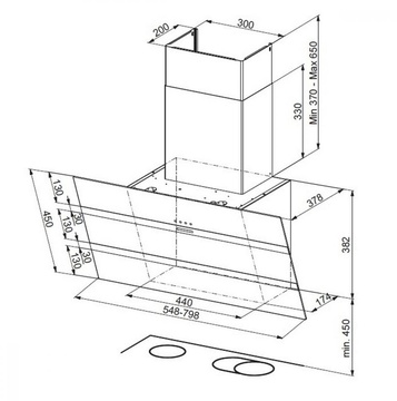 Faber Steelmax Ev8 Led Bk A55 (330.0538.524)