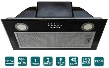 Ventolux PUNTO 52 BK (900) PB PC