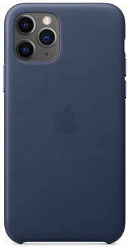 Apple iPhone 11 Pro Leather Case Midnight Blue (high copy)