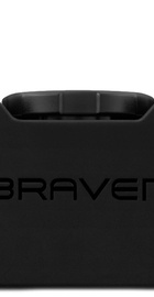 Braven BRV-X Portable Wireless Black with Cyan Relief and Black Grill