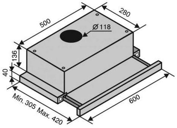 Ventolux GARDA 60 WH (800) SMD LED