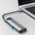 Hub Baseus Metal Gleam Multi-functional 8-in-1 (PD, USB, HDMI, RJ45) (CAHUB-CV0G) Gray