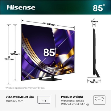 Hisense 85U7S PRO