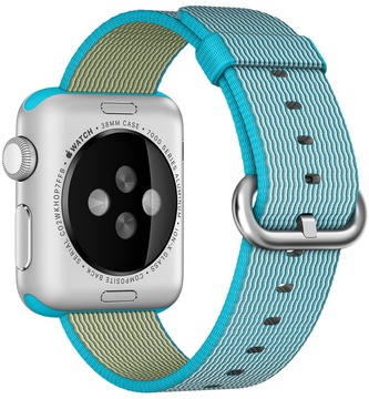 Apple Woven Nylon for Watch 38mm/40mm/41mm/42mm Scuba Blue (MM9K2)