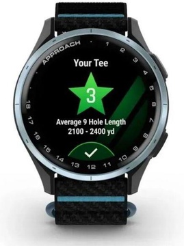 Garmin Approach J1 Cloud Blue with Black/Azure Band (010-03898-00)