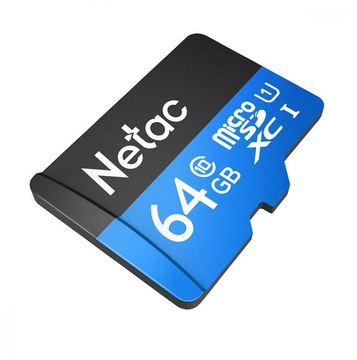 Netac 64 GB microSDXC Class 10 UHS-I + SD adapter NT02P500STN-064G-R