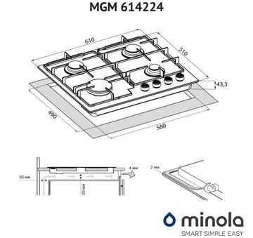 Minola MGM 614224 BL