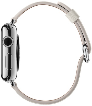 Apple Classic Buckle for Watch 38mm/40mm/41mm/42mm White (MMGP2)