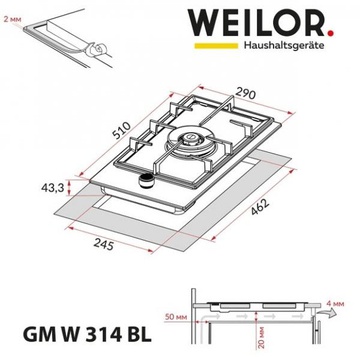 Weilor GM W 314 BL