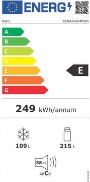 Beko RCNA366K40WN