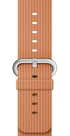 Apple Woven Nylon for Watch 38mm/40mm/41mm/42mm Gold/Red (MM9R2)
