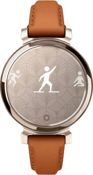 Garmin Lily 2 Classic Cream Gold with Tan Leather Band (010-02839-02/60)
