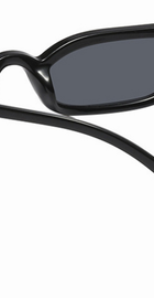 TOYEARN Vintage Sexy Ladies Cat Eye Sunglasses Women 2018 (C01 Black frame/Grey Glasses)