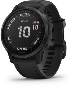 Garmin Fenix 6S Pro - Black with Black Band (010-02159-13)