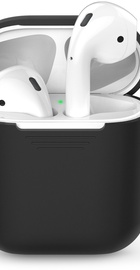 AhaStyle Silicone Case Black for AirPods (AHA-01020-BLK)