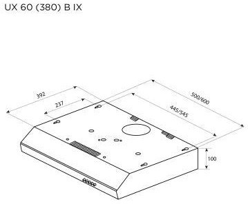 Pyramida UX 60 (380) B IX