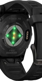 Garmin Fenix 7S Pro Sapphire Solar Carbon G. DLC Tit. with Black Band (010-02776-10/11/54)