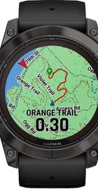Garmin Fenix 7X Pro Sapphire Solar Carbon G. DLC Tit. with Black Band (010-02778-10/11/54)