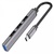 Hoco HB26 4 in 1 (Type-C to 1хUSB3.0 + 3хUSB2.0) Space Grey