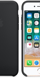 Apple iPhone 8 / 7 Silicone Case - Black (MQGK2)