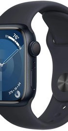 Apple Watch Series 9 GPS 41mm Midnight Aluminum Case With Midnight Sport Band - S/M (MR8W3)