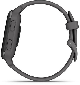 Garmin Venu Sq 2 Slate Aluminum Bezel with Shadow Gray Case and Silicone Band (010-02701-00/10)