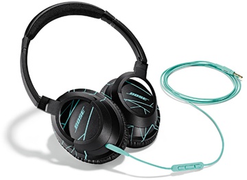 Bose SoundTrue around-ear hedphones Black\Mint