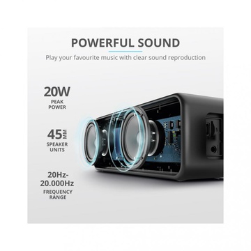Trust Zowy Max Bluetooth Speaker Black (23825)