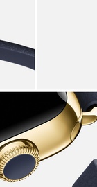 Apple Watch Edition 42mm 18-Karat Yellow Gold Case with Midnight Blue Classic Buckle (MJVT2)