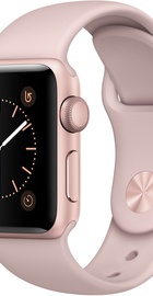 Apple Watch 38mm Series 1 Rose Gold Aluminum Case with Pink Sand Sport Band (MNNH2)