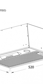 Pyramida ABH 52 PBA (1150) WH