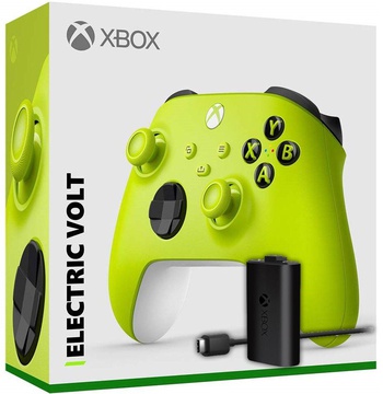 Microsoft Xbox Series X | S Wireless Controller Electric Volt (QAU-00022)