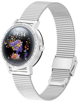 Linwear LW20 Metal с тонометром (Серебристый)
