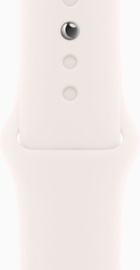Apple Watch Series 10 GPS + Cellular 42mm Rose Gold Aluminum Case With Light Blush Sport Band - M/L (MWXA3)