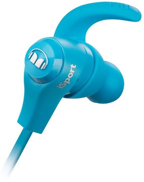 Monster iSport Bluetooth Wireless In-Ear Blue
